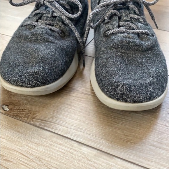 Mens Allbirds Gray Wool Runner Sneakers Athletic Shoes main image 9